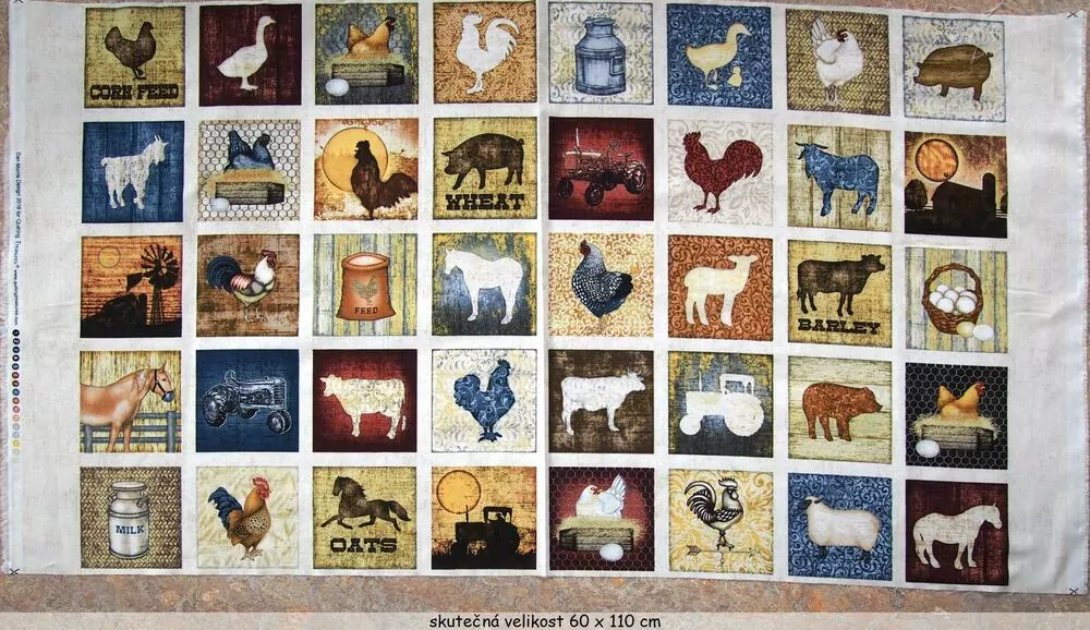 Domácí zvířata na malých obrázcích