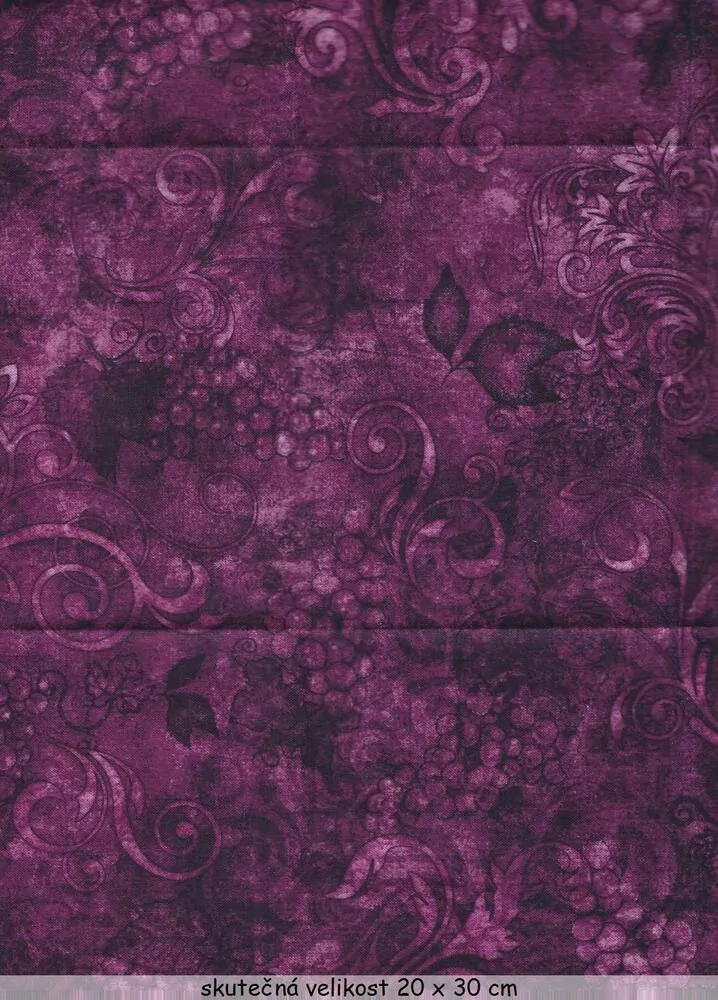 FQ Hroznové víno na vínově fialové