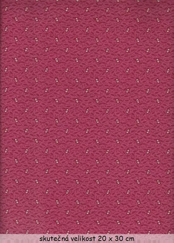 FQ Smetanová očka s lístečky na růžové