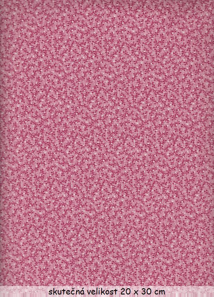 FQ Vínové větvičky na růžové