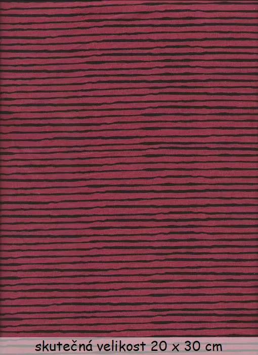 FQ Růžovočerné proužky