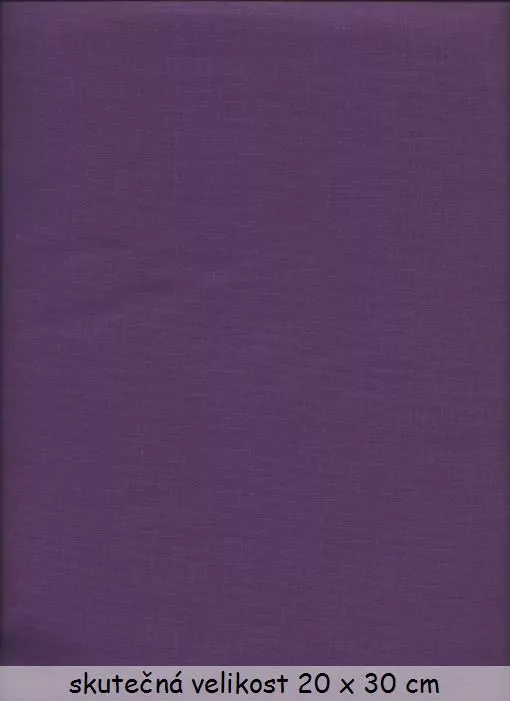 Fialová jednobarevná