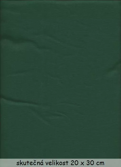 Tmavě zelená jednobarevná